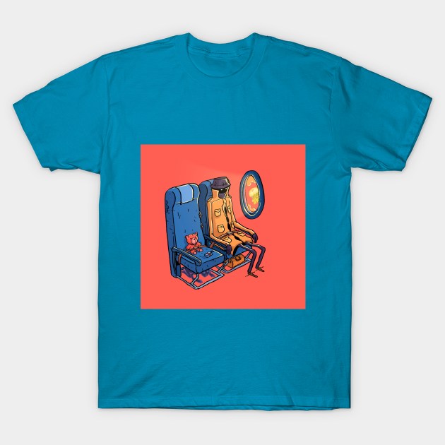 FLIGHT BUDDY T-Shirt by DUST2196